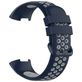Mobigear Sport Plus Buckle Bracelet Silicone Fitbit Charge 3 Fermeture boucle ardillon - Dark Blue