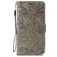 Mobigear Flowers Housse Huawei P40 Pro Etui Porte-Monnaie - Gris