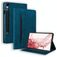 Mobigear Folio Samsung Galaxy Tab S10 FE Plus Étui - Bleu