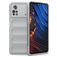 Mobigear Bumpy POCO X4 Pro 5G TPU souple Coque arrière - Gris