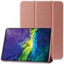 Mobigear Tri-Fold Gel Coque iPad 11 (2025) Etui en TPU,Similicuir - Rose doré