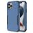 Mobigear Ultra Tough Coque iPhone 14 Plus Coque arrière Rigide Anti-Chocs - Noir / Bleu