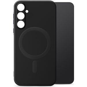 My Style Protective Flex Coque Samsung Galaxy A55 MagSafe Coque arrière en TPU Souple - Noir