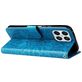 Mobigear Sunflower Housse HONOR X8 Etui Porte-Monnaie - Bleu