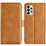 Mobigear Slim Magnet Housse Samsung Galaxy A33 Etui Porte-Monnaie - Cognac