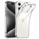 Mobigear Basics Transparent iPhone 15 Pro TPU souple Coque arrière - Transparent