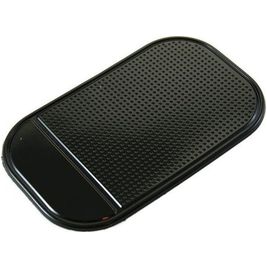 Mobigear Sticky Anti-Slip Mat Support Voiture Tableau de bord Universel (max 13,5 cm x 7,5 cm) - Noir