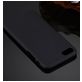 Mobigear Colors Coque iPhone SE (2020) Coque arrière en TPU Souple - Noir