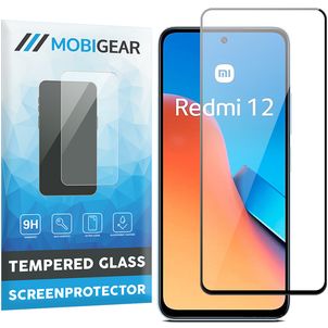 Mobigear Premium Xiaomi Redmi 12 Verre trempé Protection d'écran - Compatible Coque