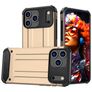 Mobigear Outdoor Coque iPhone 17 Pro Max Coque arrière Rigide Anti-Chocs - Or