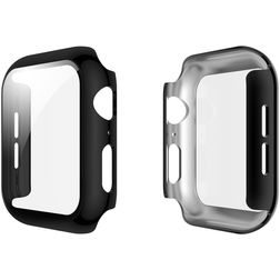 Mobigear Royal Coque Apple Watch - 44 mm Coque Rigide - Noir