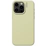 Nudient Base Coque iPhone 15 Pro Max Coque arrière en Silicone - Pale Yellow
