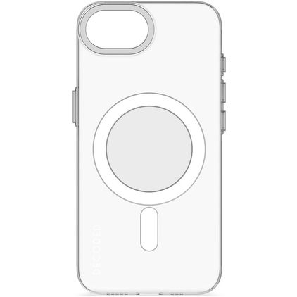 Decoded Coque Transparente iPhone 16e MagSafe Coque arrière Rigide - Transparent