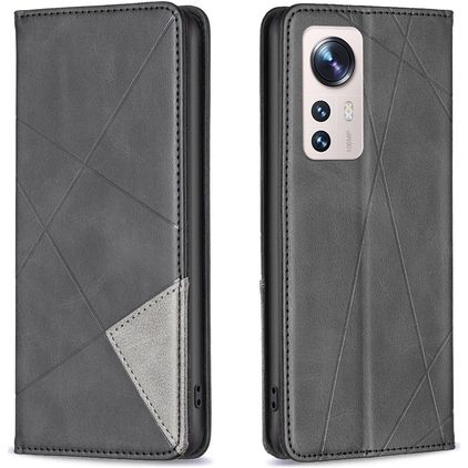 Mobigear Rhombus slim Housse Xiaomi 12 Lite Etui - Noir