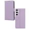 Mobilize Premium Gelly Wallet Housse Samsung Galaxy S24 Etui Porte-Monnaie - Violet