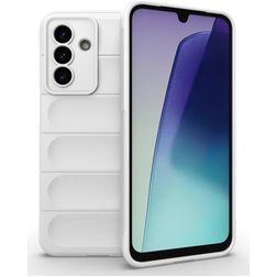 Mobigear Bumpy Coque Samsung Galaxy A17 Coque arrière en TPU Souple - Blanc
