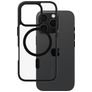 CARE by PanzerGlass Flagship Coque iPhone 16 Pro MagSafe Coque arrière Rigide - Transparent / Noir