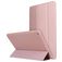 Mobigear Tri-Fold Gel Coque iPad 8 (2020) Etui en TPU,Similicuir - Rose doré