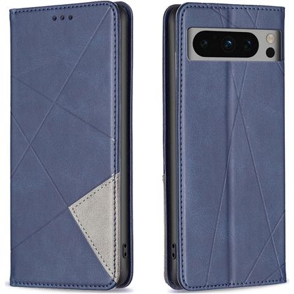 Mobigear Rhombus Slim Housse Google Pixel 8 Pro Etui - Bleu