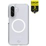 ITSKINS Level 2 HybridMagClear R Coque Transparente Samsung Galaxy A36 MagSafe Coque arrière Rigide Anti-Chocs - Transparent