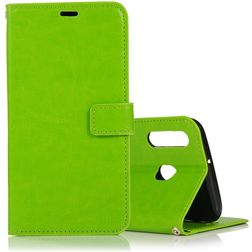 Mobigear Wallet Housse Samsung Galaxy A40 Etui Porte-Monnaie - Vert