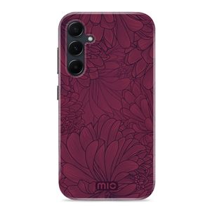 MIO Coque Samsung Galaxy A35 MagSafe Coque arrière Rigide - Berry Blooms