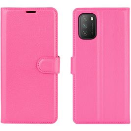 Mobigear Classic Housse POCO M3 Etui Porte-Monnaie - Magenta