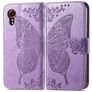 Mobigear Butterfly Housse Samsung Galaxy Xcover 7 Etui Porte-Monnaie - Violet