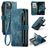 Caseme C30 Housse iPhone 14 Plus Etui Porte-Monnaie - Bleu