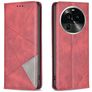 Mobigear Rhombus Slim Housse OPPO Find X6 Pro Etui - Rouge