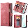 Caseme 008 Housse Samsung Galaxy S20 Etui avec Coque Détachable Porte-Monnaie - Rouge