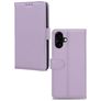 Mobilize Premium Gelly Housse iPhone 16 Etui Porte-Monnaie - Violet