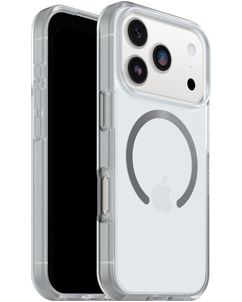 Otterbox React Coque Transparente iPhone 17 Pro MagSafe Coque arrière Rigide Anti-Chocs - Transparent