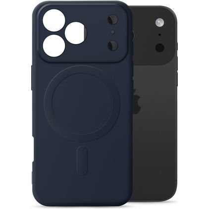 My Style Protective Flex Coque iPhone 17 Pro MagSafe Coque arrière en TPU Souple - Midnight Blue