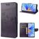 Mobigear Flowers Housse OPPO A17 Etui Porte-Monnaie - Violet