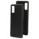 Mobiparts Coque Samsung Galaxy A41 Coque arrière en Silicone - Noir