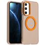 Mobigear Shockproof Coque Samsung Galaxy A16 MagSafe Coque arrière Rigide - Orange