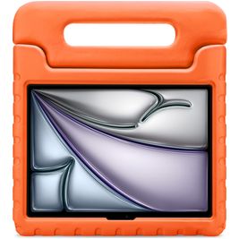 Xccess Kids Guard Coque iPad Pro 13 Pouces (2024) Coque de tablette pour enfants avec Poignée Enfants en EVA - Orange