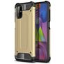 Mobigear Outdoor Coque Samsung Galaxy M51 Coque arrière Rigide Anti-Chocs - Or