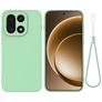 Mobigear Rubber Touch Coque OnePlus 15 Coque arrière en Silicone - Vert