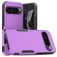 Mobigear Heavy Armor Coque Google Pixel 9 Pro XL Coque arrière Rigide Anti-Chocs - Violet