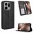 Mobigear Sensation OPPO Find X9 Étui Portefeuille - Noir