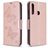 Mobigear Butterfly Housse Huawei Y6p Etui Porte-Monnaie - Rose doré