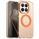Mobigear Shockproof Xiaomi 15T MagSafe Plastique rigide Coque arrière - Orange