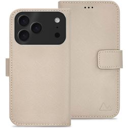 My Style Flex Wallet Housse iPhone 17 Pro Max Etui Porte-Monnaie - Warm Taupe