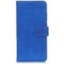 Mobigear Croco Housse Samsung Galaxy S22 Etui Porte-Monnaie - Bleu