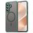 Mobigear Shockproof Samsung Galaxy A57 MagSafe Plastique rigide Coque arrière - Vert