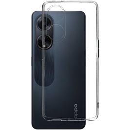 Mobiparts Classic Coque Transparente OPPO A98 Coque arrière en TPU Souple - Transparent