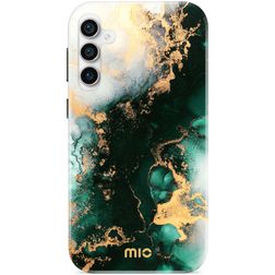 MIO Samsung Galaxy S23 FE MagSafe Plastique rigide Coque arrière - Green Marble