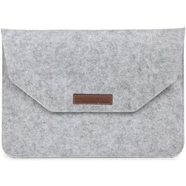 Mobigear Envelope Pochette Ordinateur portable en Feutre (max 23 cm x 33 cm) Housse ordinateur - Gris